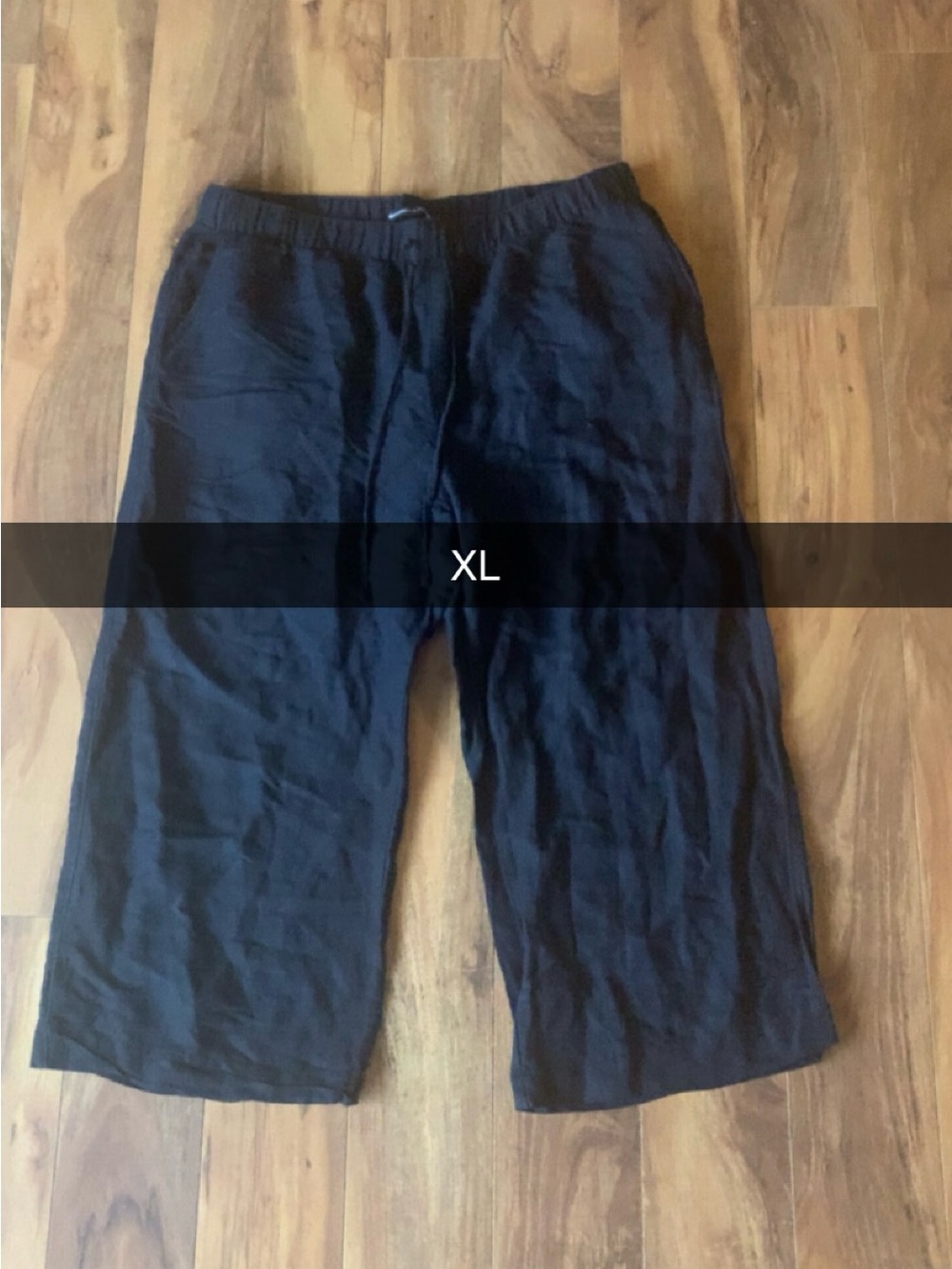 Abercrombie & Fitch Black Elastic Waist Pants